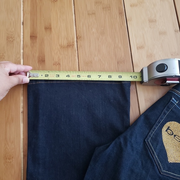 ❤BEBE Bootcut Jeans NWOT - Picture 6 of 7